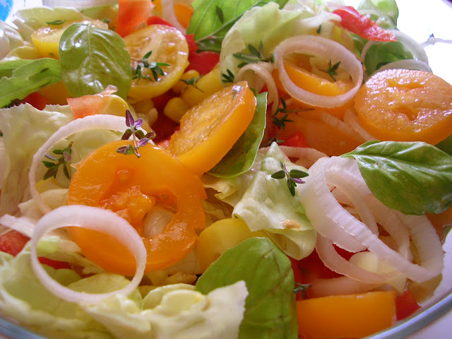 Sałatka tricolore pomidore