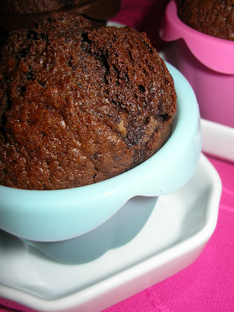 Muffiny czekoladowo-kawowe z nutą wanilii