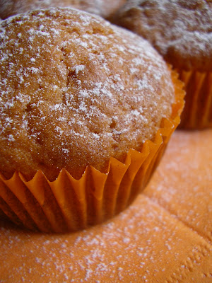 Pomarańczowe muffinki z nutą wanilii