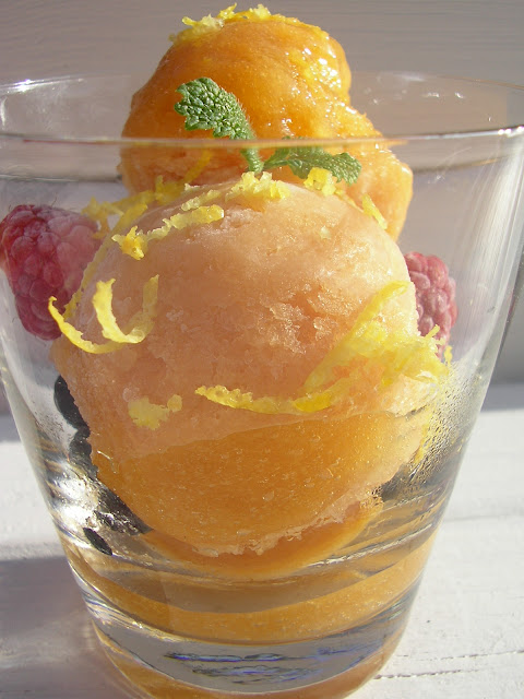 Sorbet brzoskwiniowy