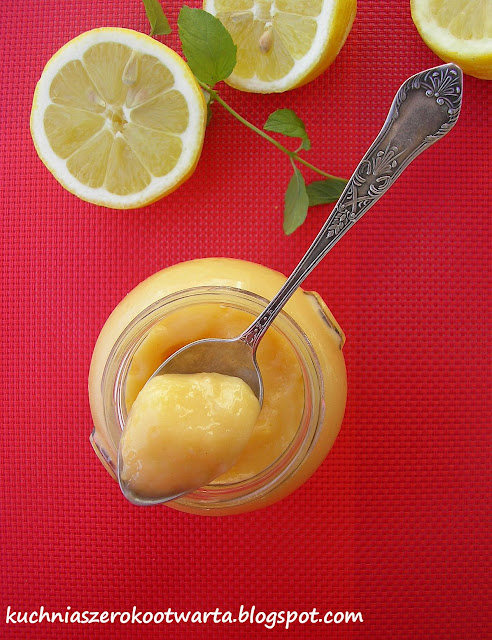Lemon curd – angielski krem cytrynowy
