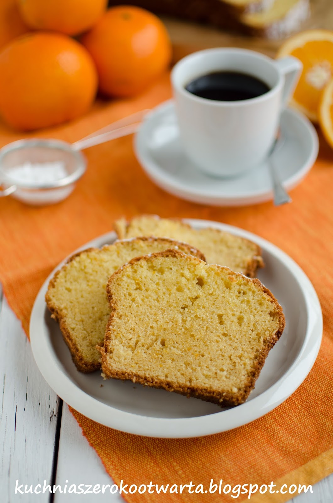 Ekspresowe ciasto pomarańczowe